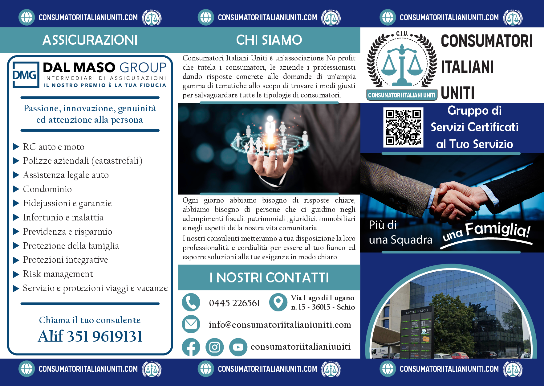 Pieghevole Servizi 2